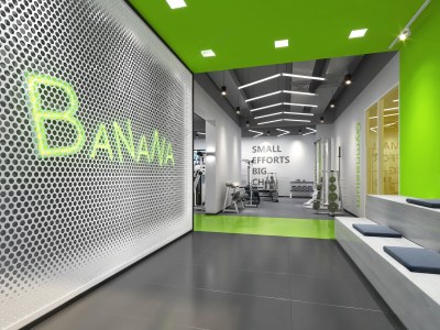 现代健身房3D模型下载